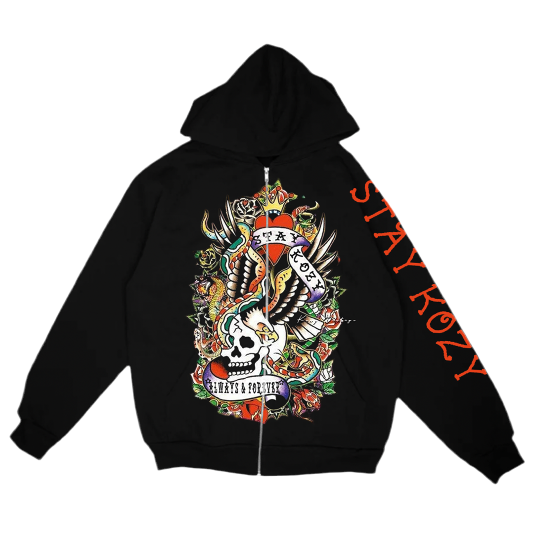 Stay Kozy Ed Hardy jacket