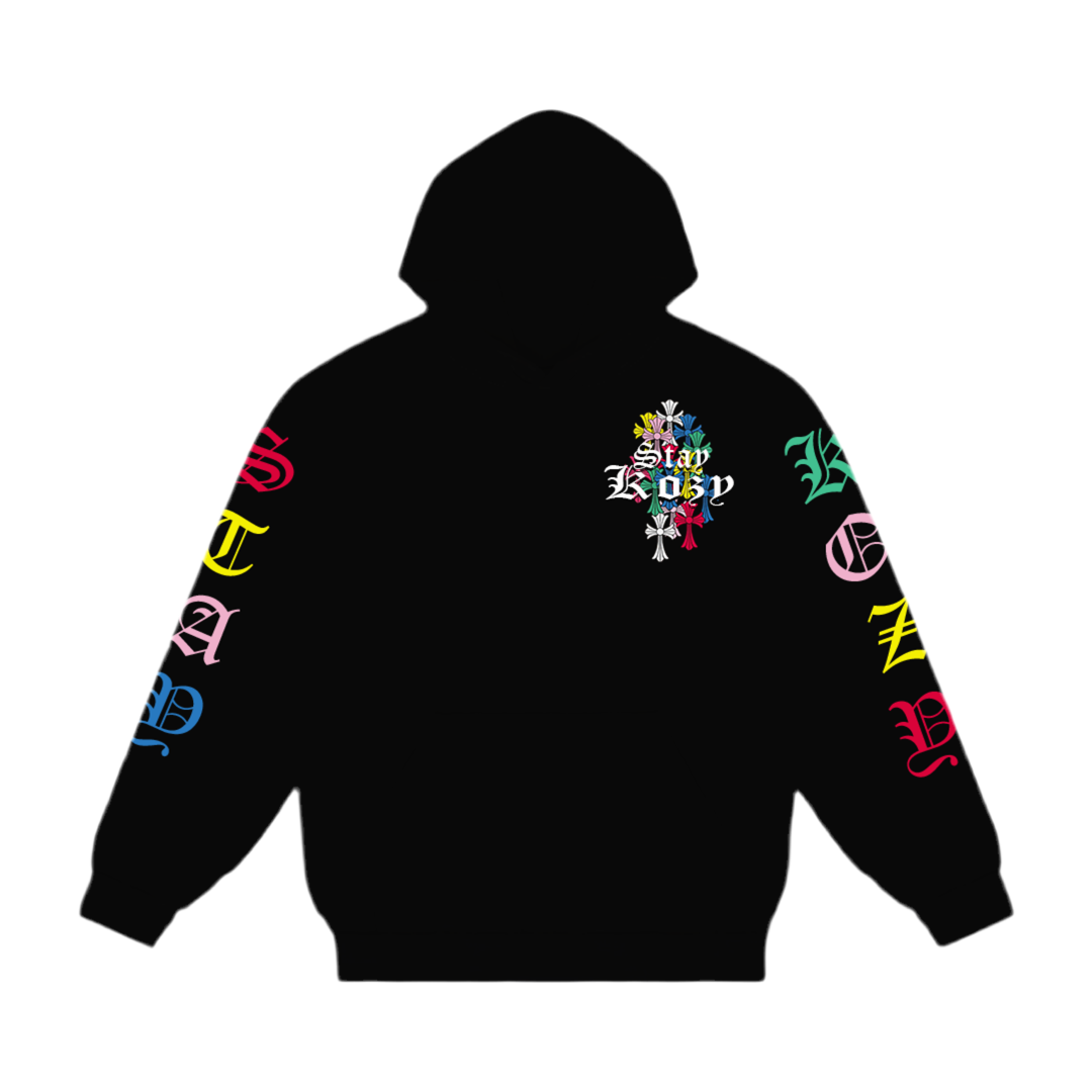 Stay Kozy Chrome Hearts hoodie