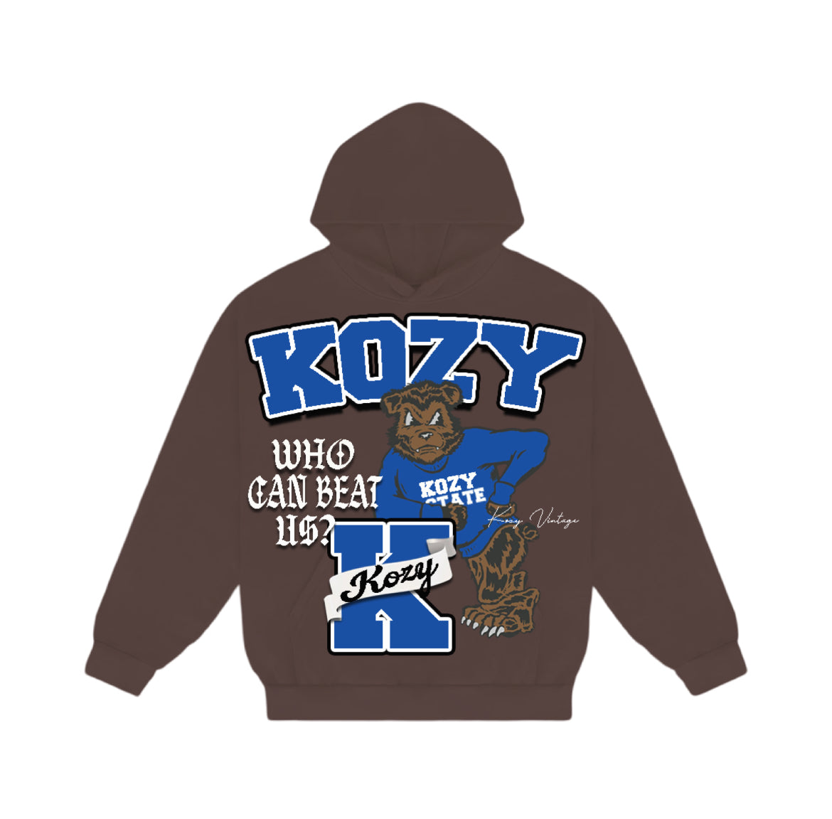 Kozy State: Who Can Beat Us? Hoodie
