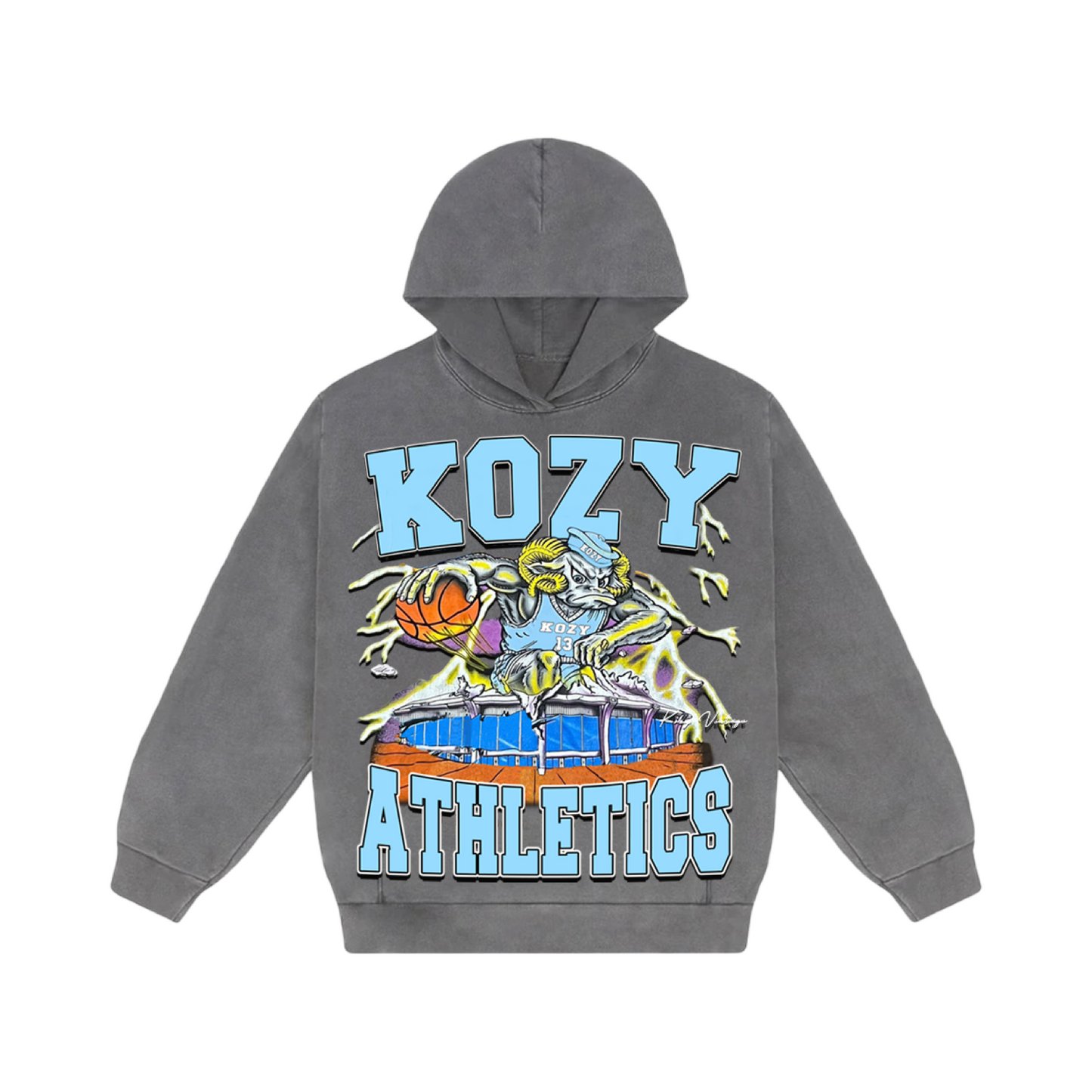 Kozy Athletics hoodie: Basketball