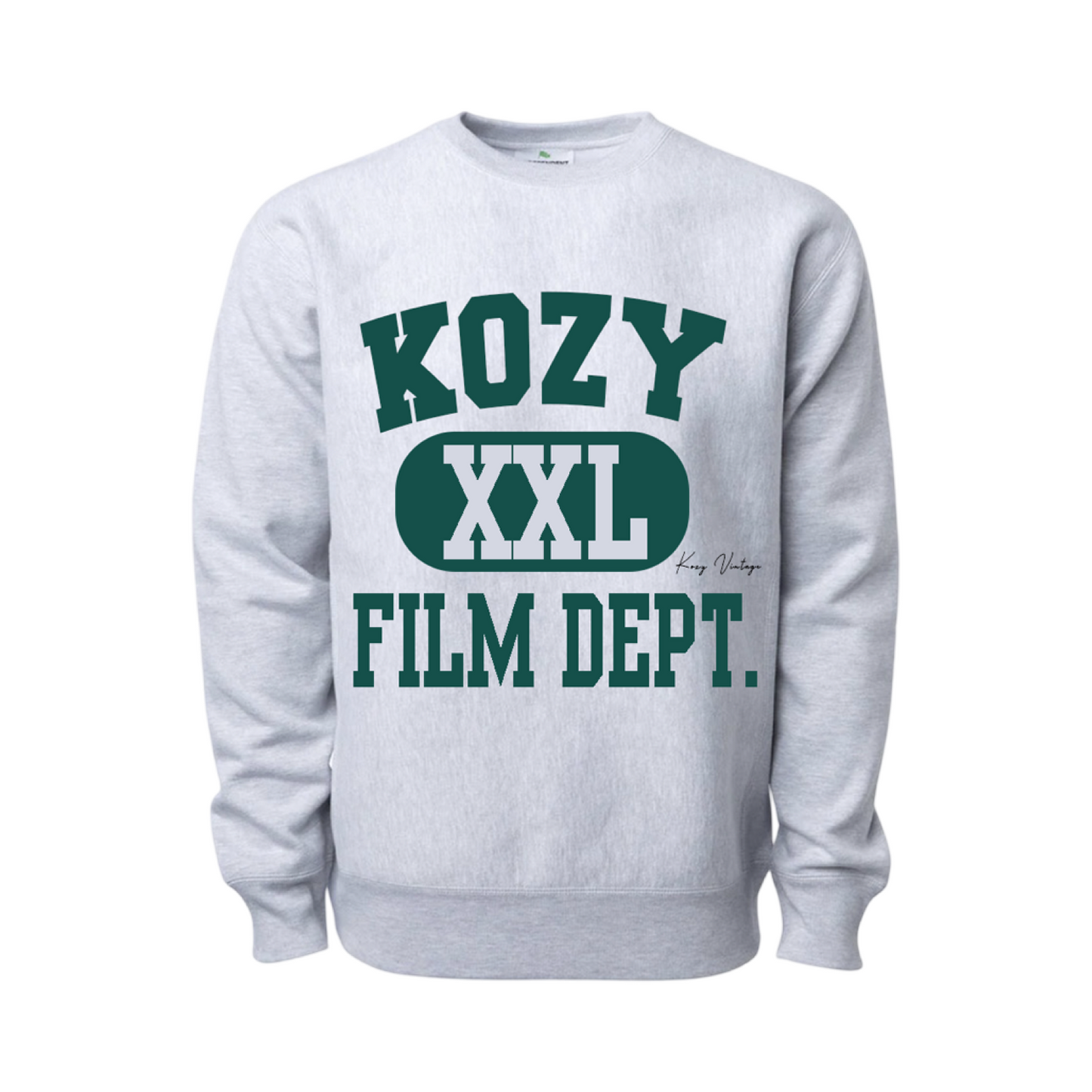 Kozy Film Dept. Crewneck: Green