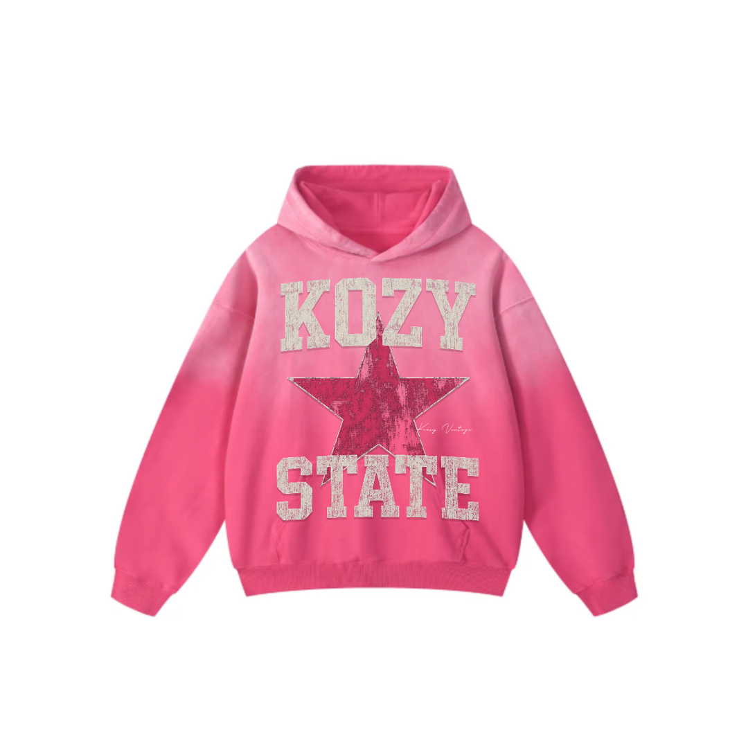 Kozy State Dyed Hoodie