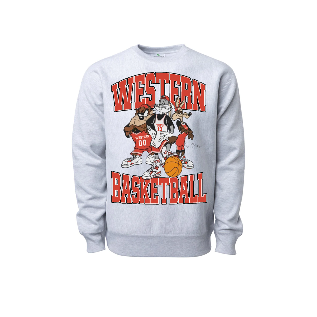 Looney Tunes Basketball Crewneck